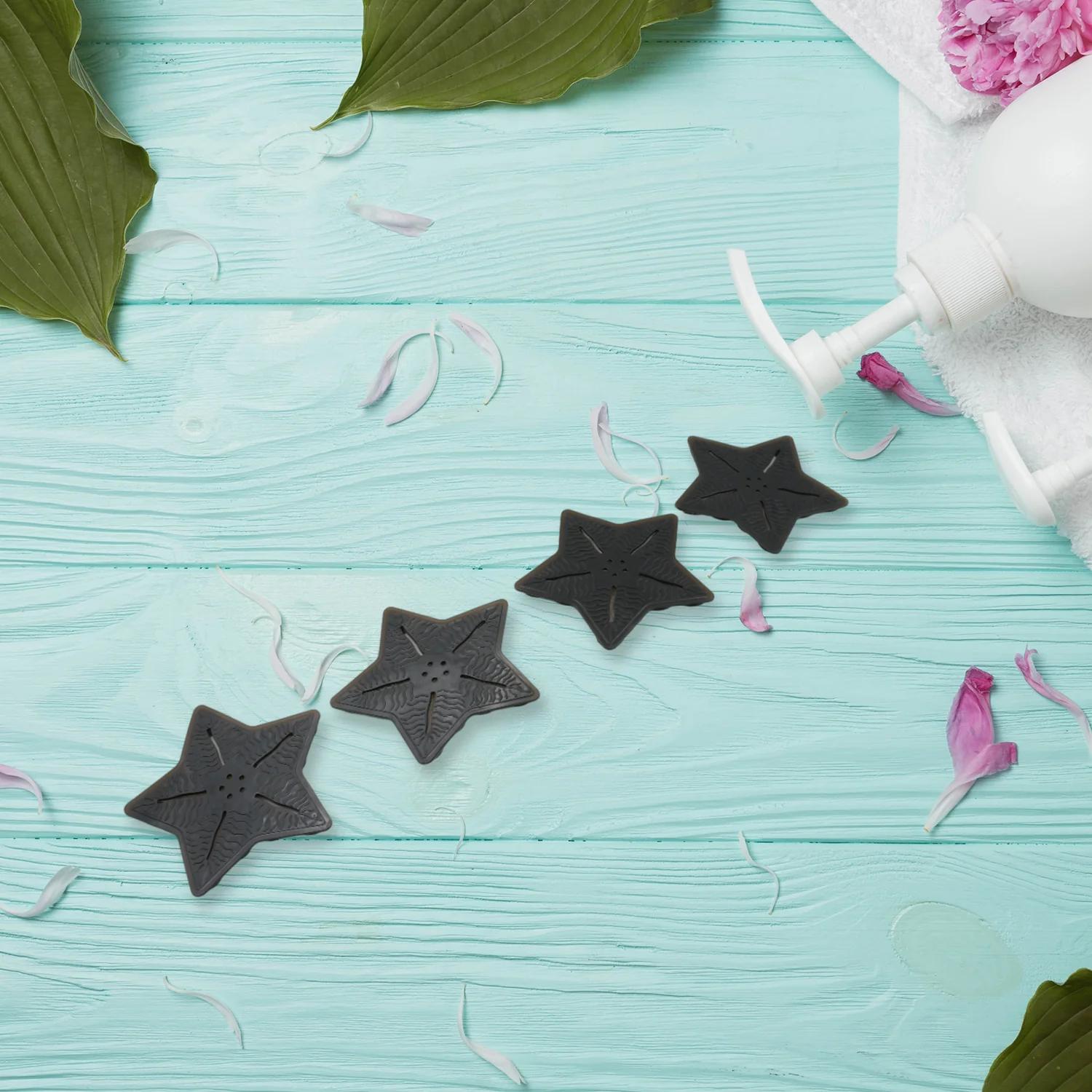 Mini PVC Anti Slip Bat Mat Star Shaped for Kids 4 Pc Set thumbnail 3