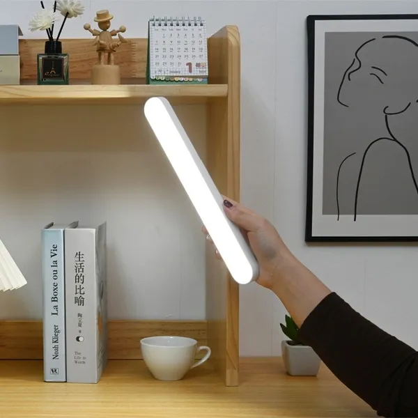 Rechargeable Led Table Lamp Stepless Dimming Magnetic Lamp LED Hanging Magnetic Table Lamp (1 Pcs)