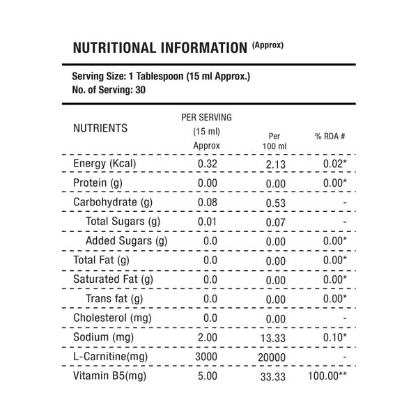L-CARNITINE Blue Raspberry thumbnail 2