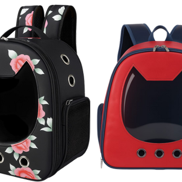 Cat View pet Bag (Red) thumbnail 1