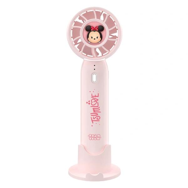 Portable Handheld Mini Fan USB Rechargeable, 3 Speed Cooling Fan for Travel & Office thumbnail 1