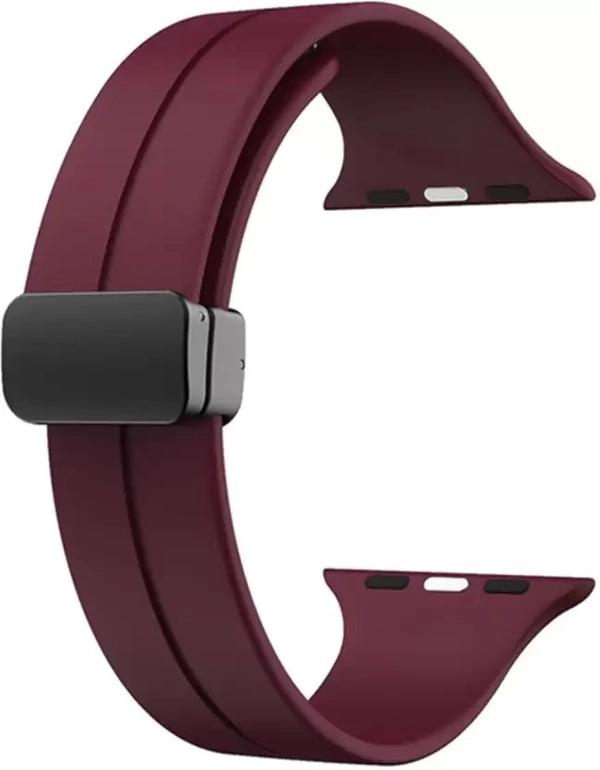 Magnetic Smart Strap Compatible with ultra smart Watch Strap 38mm 40mm and 41mm Perfact Fit for iWatch Ultra SE2 SE Series 8 7 6 5 4 3 2 1 Smart Watch Strap (Brown)