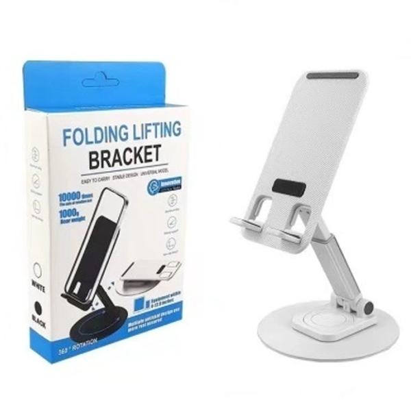 Adjustable Folding Mobile Phone Bracket - Desktop Stand with Flexible Angles thumbnail 1