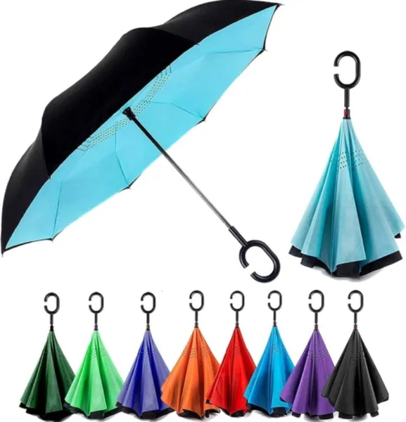Reverse umbrella