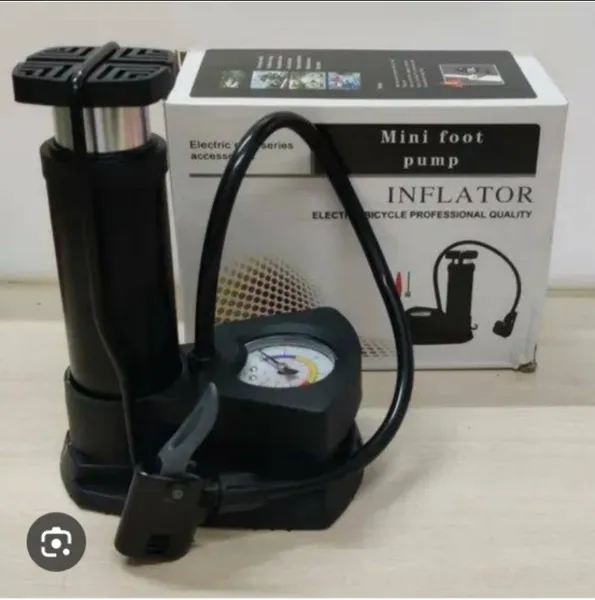 Foot Pump Black Box