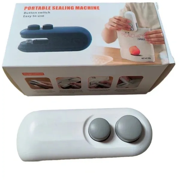 USB Rechargeable Handheld Food Bag Sealer Seal Freshness Anytime