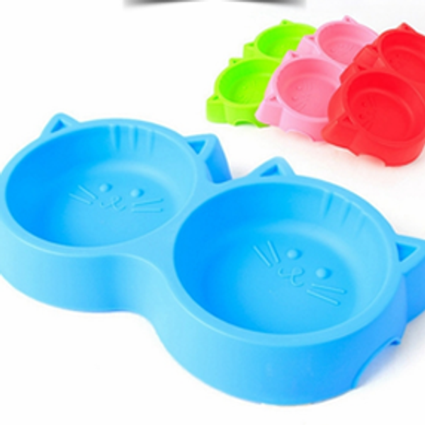 CAT FACE DUAL BOWL thumbnail 1