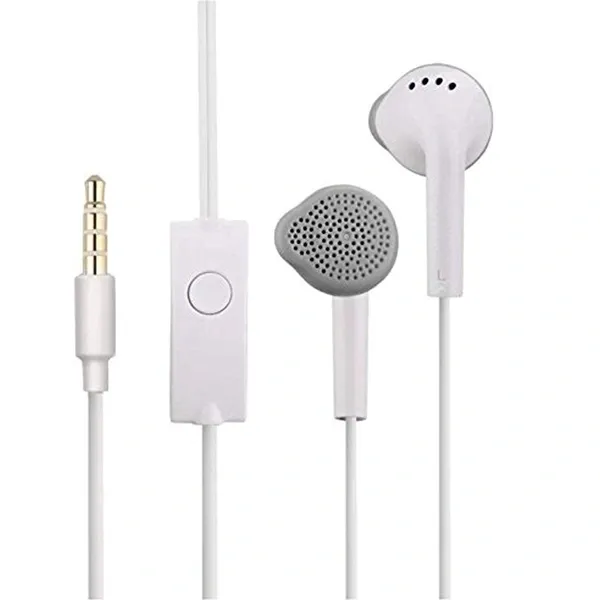 YS Earphones with Ultra Bass & Dolby Sound 3.5mm Jack for All Samsung,/Anroid/iOS Devices - (White)