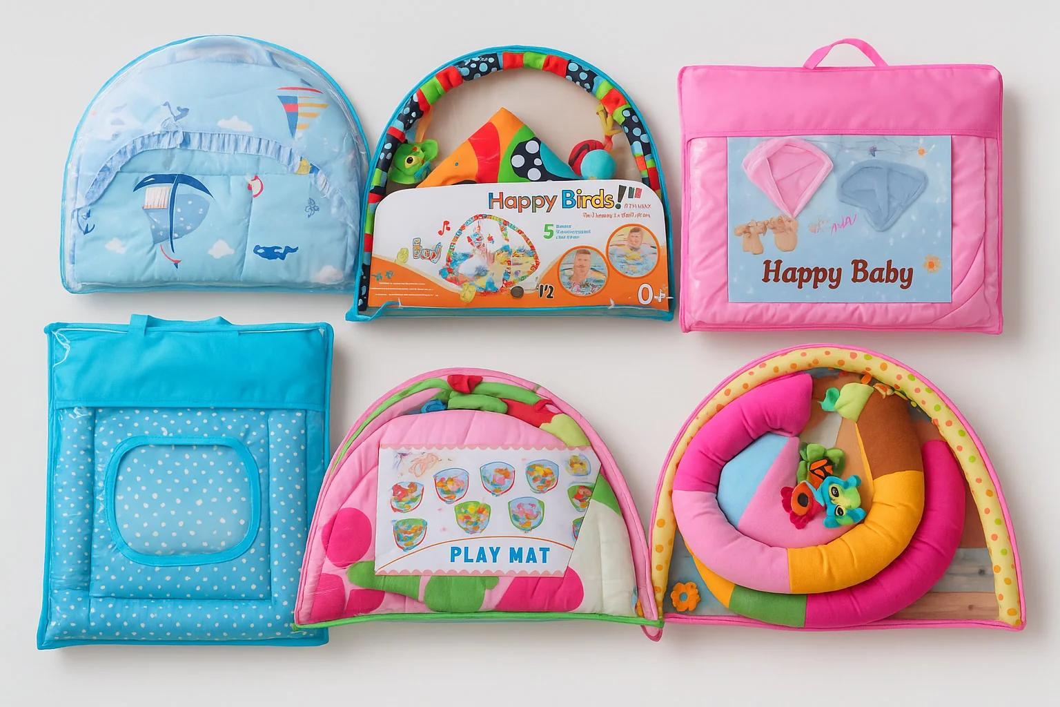 Multipurpose Baby Play Gym and Sleeping Mat thumbnail 10