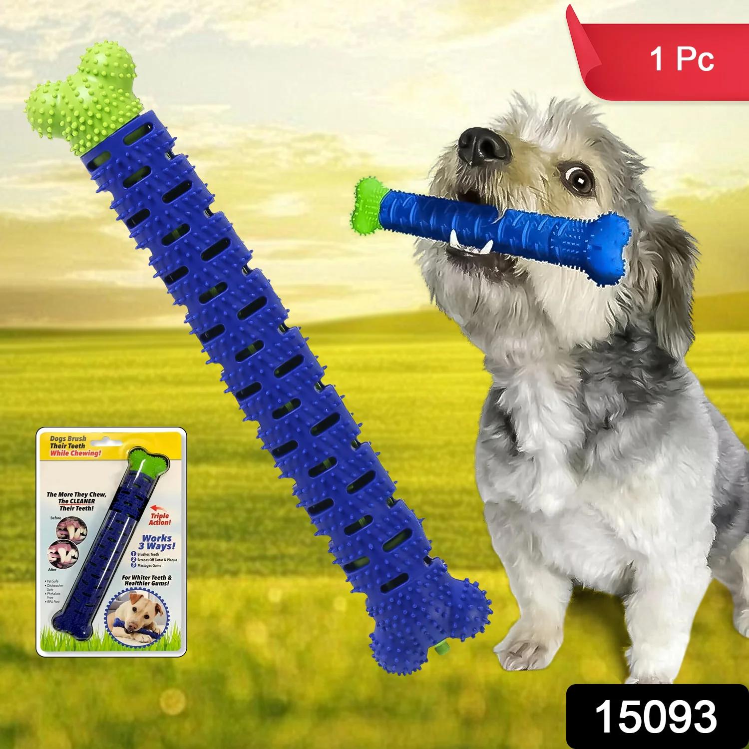 Dog Tooth Brush, Puppy Chew Toothbrush Stick Teeth Cleaning Dental Toys thumbnail 2