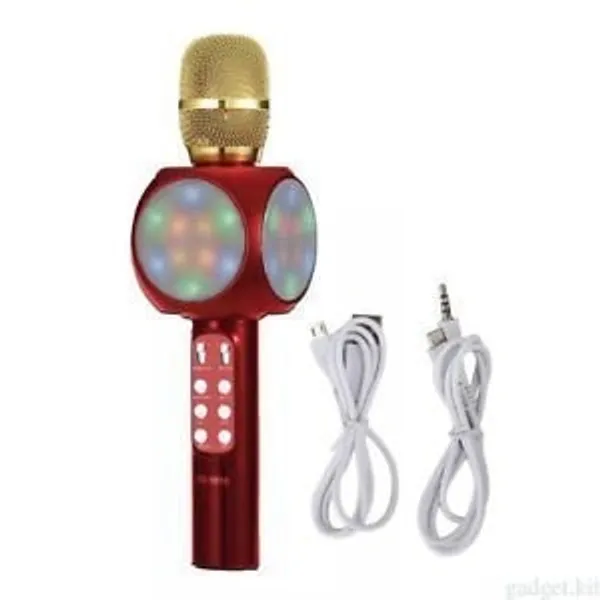 Figta WS-1816 Wireless Bluetooth Karaoke Microphone Speaker Player Home KTV for Phone