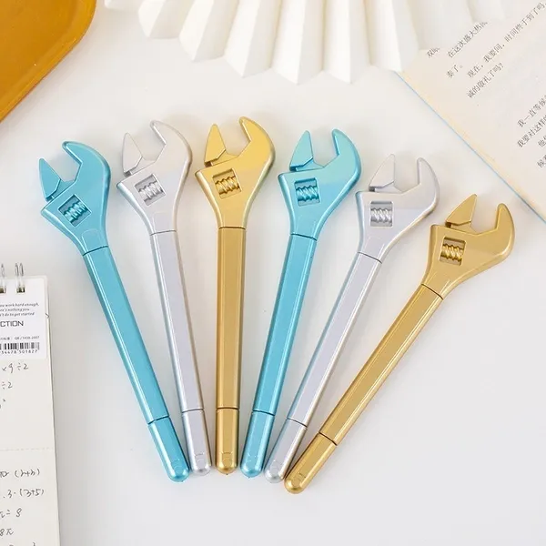 Creative Simulation Wrench Styling Tool Neutral Pen Unique Tool-Shaped Pen for Collectors & Gifts| 1PCS