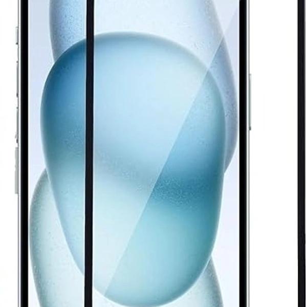 iPhone 15 Pro Max Tempered Glass Screen Protector Compatible for Apple iPhone 15 Pro Max thumbnail 1