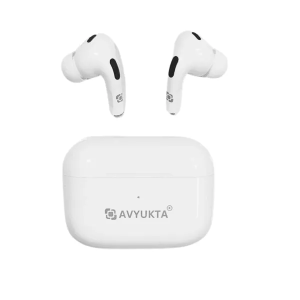 Avyukta AV-AR 2 Wireless Earbuds ?799 | 24H Playtime, BT 5.3, Inductive Touch & 6-Month Guarantee