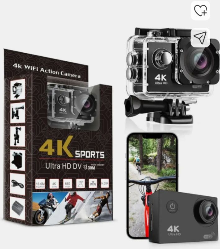 4K Sports Action Camera thumbnail 1