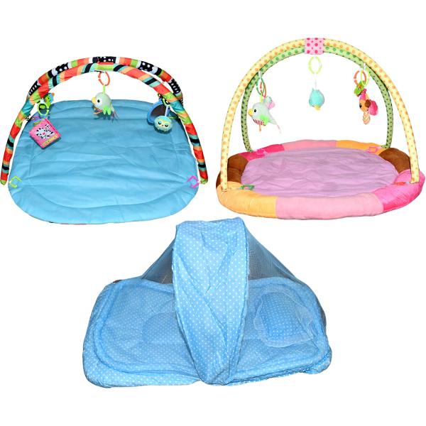 Multipurpose Baby Play Gym and Sleeping Mat thumbnail 5
