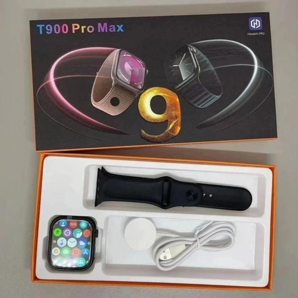 T900 Pro Max Smartwatch: 45mm HD Display, BT Calling, Wireless Charging, Sports & Health Series 9 thumbnail 1