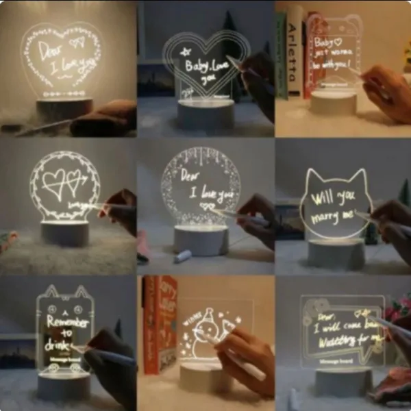 3D creative Visualization Lamp