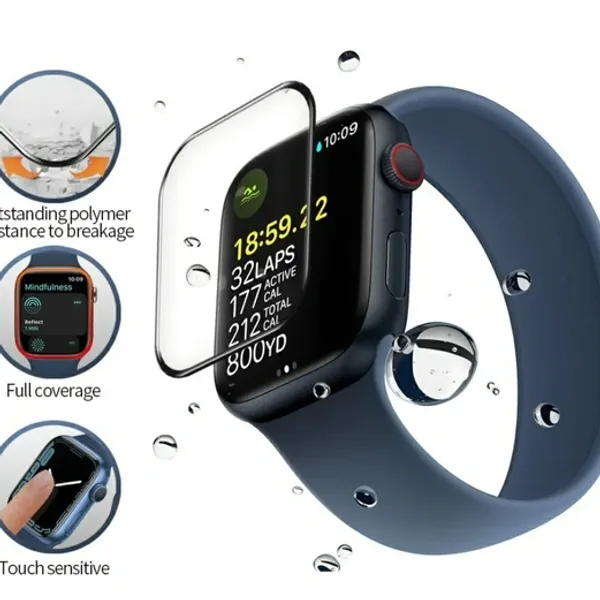 49MM (Pack Of 1pcs) Smart Watch Screen Guard Screen Protector