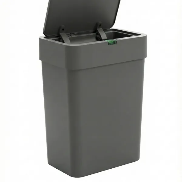 Befach Smart Dustbin 15L | Touchless Motion Sensor Automatic Open Close | ABS Hygienic Waste Bin with Lid | Odor Control Garbage Bin for Home, Office & Kitchen