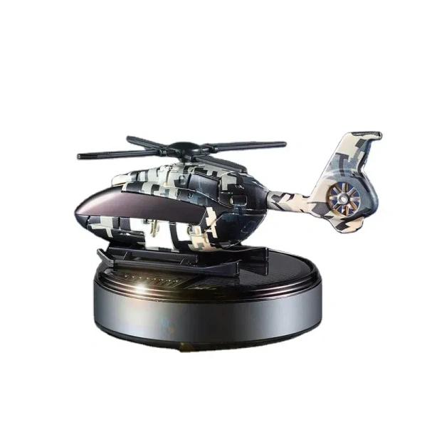 Solar Automatic Rotating Car Air Freshener | Solar Powered Aromatherapy Diffuser for Vehicles & Desks