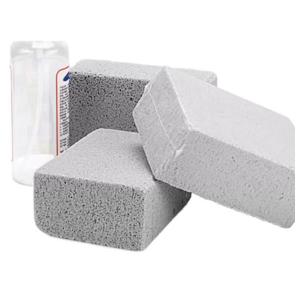 Wholesale Household Cleaning Kitchen Toilet Brush Pumice Stone With Plastic Handle thumbnail 1