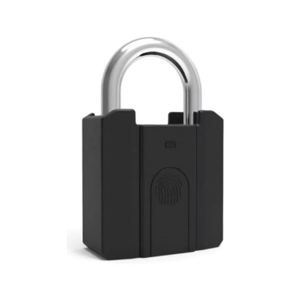 Befach Fingerprint Padlock | Smart Biometric Lock with 20 Fingerprint Storage | Type Rechargeable Waterproof Security Lock | Keyless Padlock for Doors, Bags, Lockers & Travel thumbnail 1