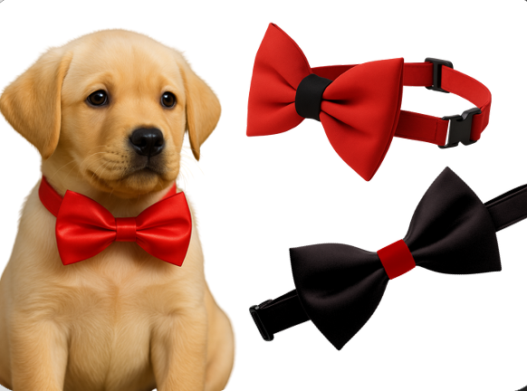 DOG BOW COLLAR thumbnail 1