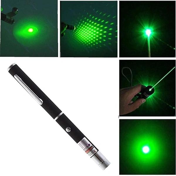 Green Laser Presentation Pen with Extra Disco Light Effect.
