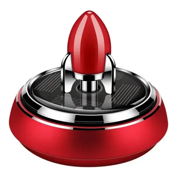 Solar Rocket Aromatherapy Car | Rotating Solar Powered Car Diffuser for Home & Office