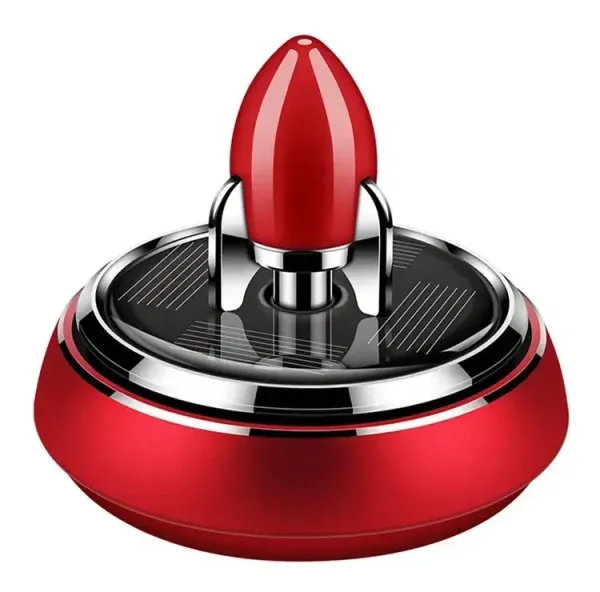 Solar Rocket Aromatherapy Car | Rotating Solar Powered Car Diffuser for Home & Office