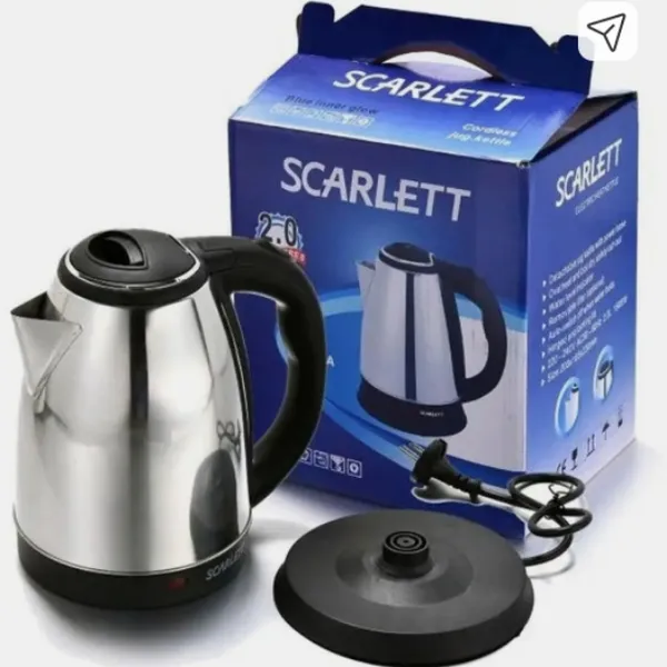 Electric Kettle scarlet