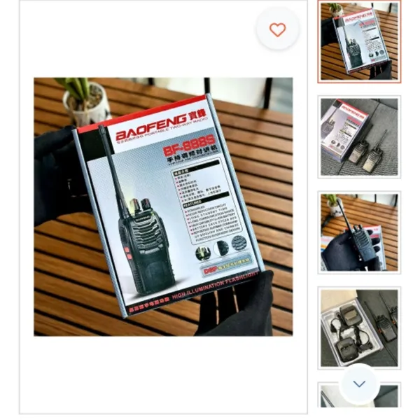 Walkie Talkie BF-888S