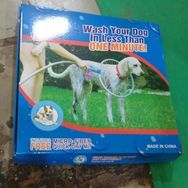 Pet Shower Sprayer, Cat Dog Grooming Bath Massager, With Microfiber Glove thumbnail 7