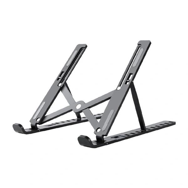 Adjustable Desktop Laptop and Tablet Stand - Portable & Foldable