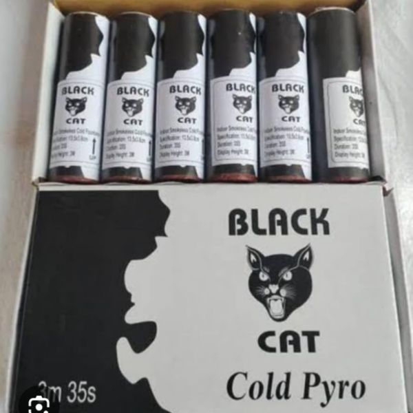 Black Cat Cold Pyro (pack of 6) thumbnail 1