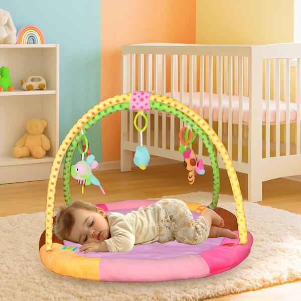Multipurpose Baby Play Gym and Sleeping Mat thumbnail 9