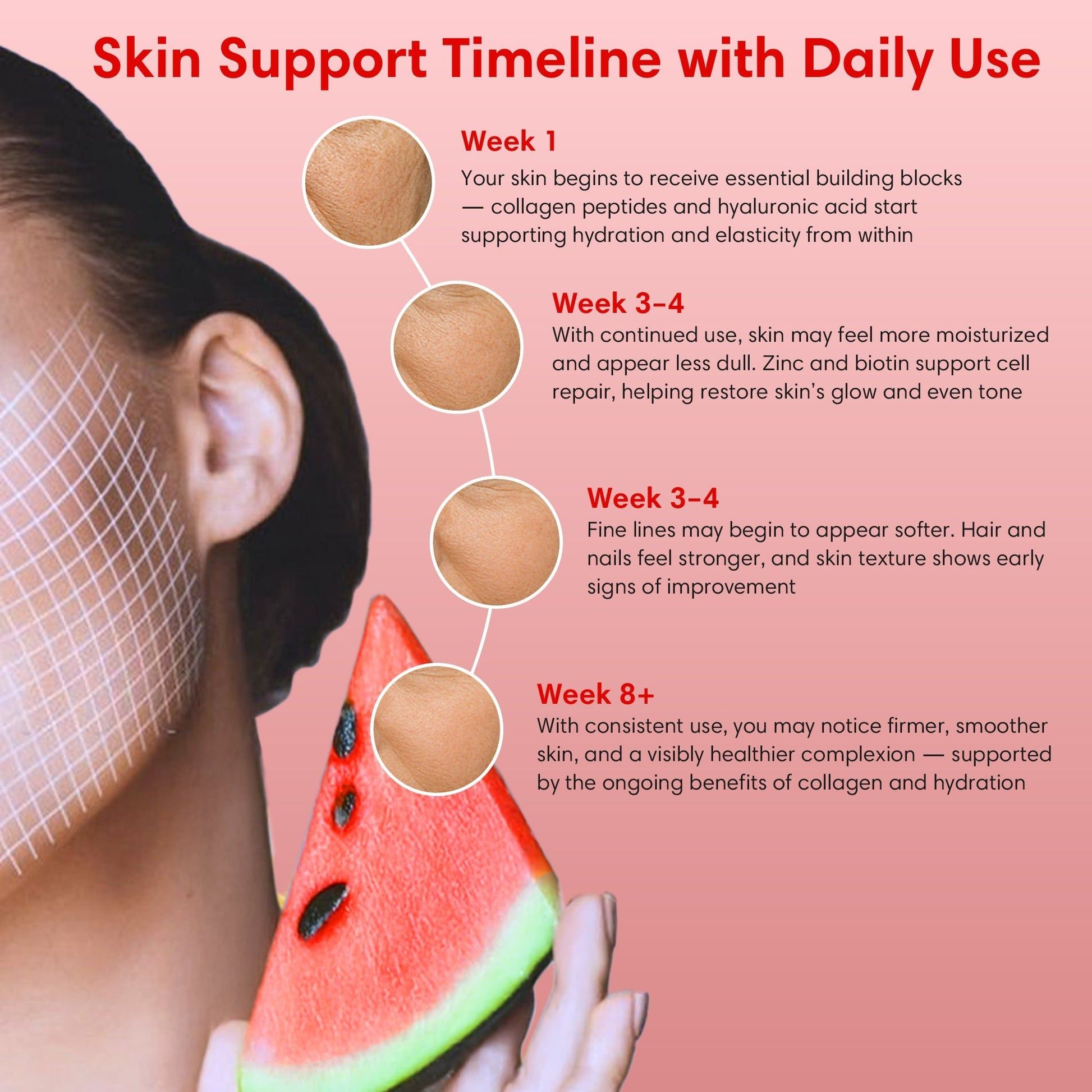 MARINE COLLAGEN 300g Watermelon thumbnail 3