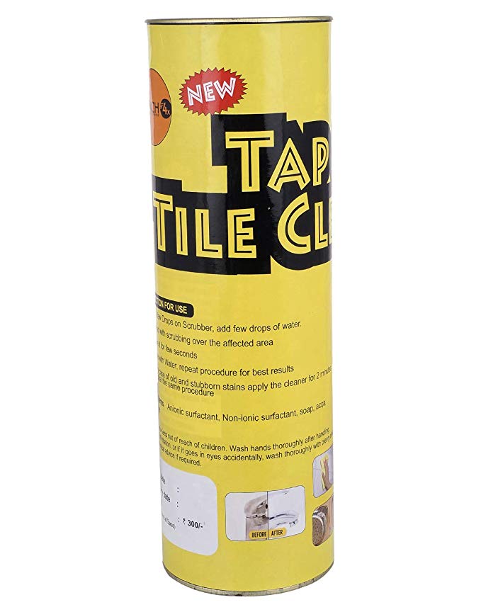 D’cal Non-Acidic Water Based Tap & Tile Cleaner | Hard Water Stain Remover | Safe for Bathroom Fittings, Tiles & Chrome Surfaces | Eco-Friendly Descaling Solution