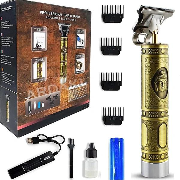 Trimmer Men Beard Trimmer For Men, Trimmer, Professional Hair Clipper, Adjustable Blade Clipper, Hair Trimmer and Shaver For Men, Close Cut Precise Hair Machine, Body Trimmer Men(Metal Body)