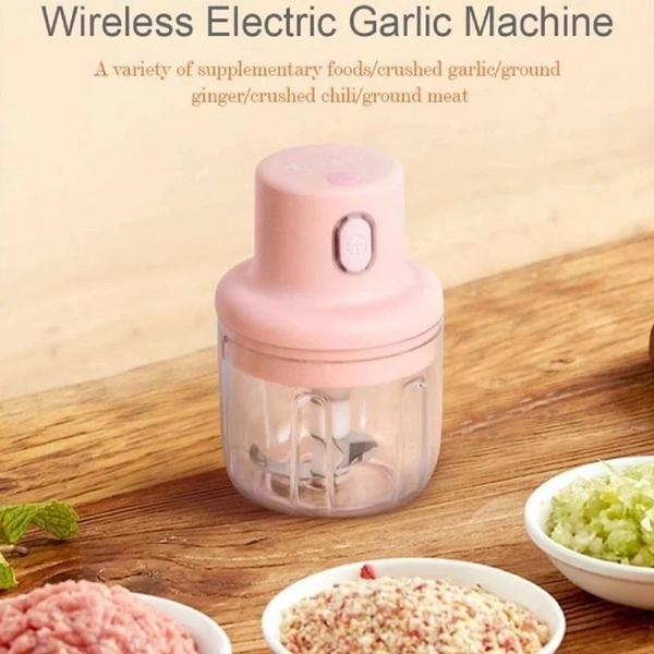 Electric Vegetable Cutter Slicer Food Chopper Mini Garlic Press Crusher Durable Meat Grinder Kitchen Accessories Gadgets