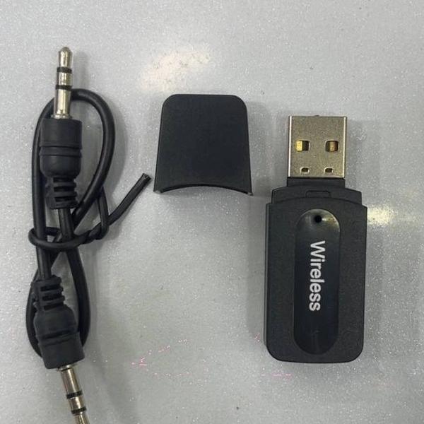 Wireless Music Receiver 3.5mm Audio Adapter, 10m Transmission, USB Powered