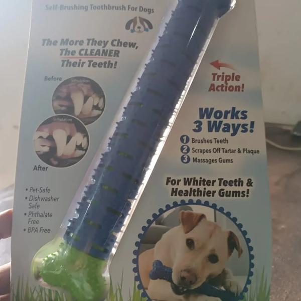 Dog Tooth Brush, Puppy Chew Toothbrush Stick Teeth Cleaning Dental Toys  thumbnail 8