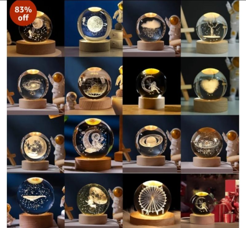 3D Crystal Ball thumbnail 1