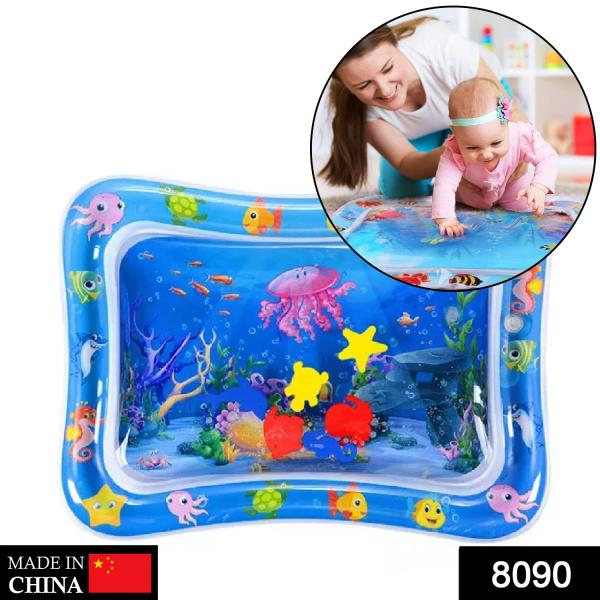 Mat, Baby Water Mat Inflatable Baby Play Mat Activity Center for Infant Baby Toys thumbnail 2