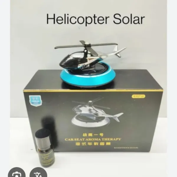 Solar Car Helicopter Freshener