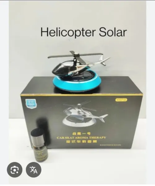 Solar Car Helicopter Freshener