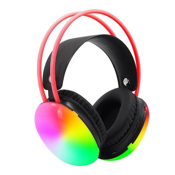 High?Quality Wireless Gaming Headphones Bluetooth 5.0, 50?mm Drivers, RGB, 30H Battery Life PM860