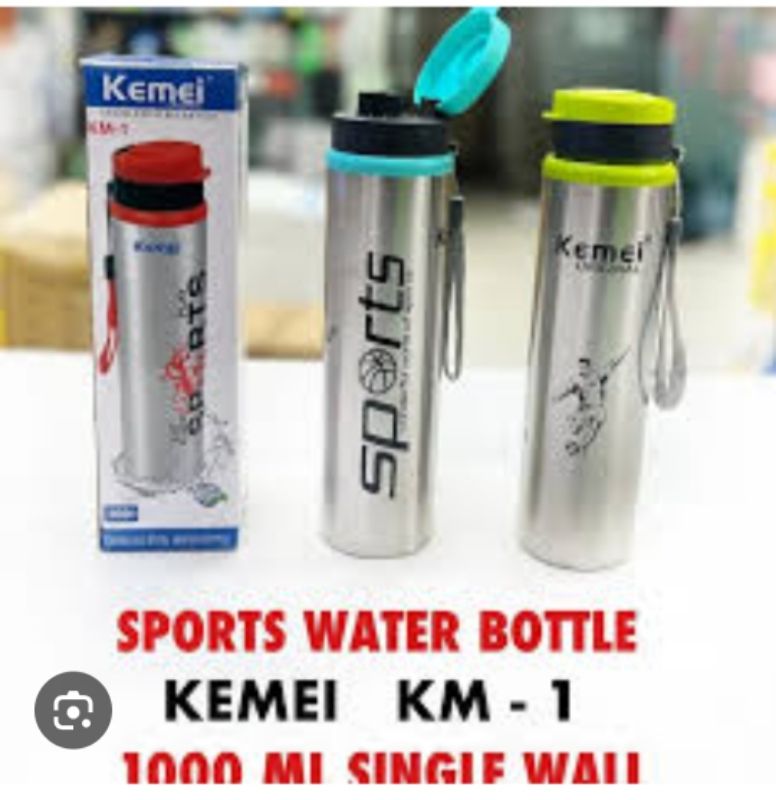 Kemei Water Bottle thumbnail 1