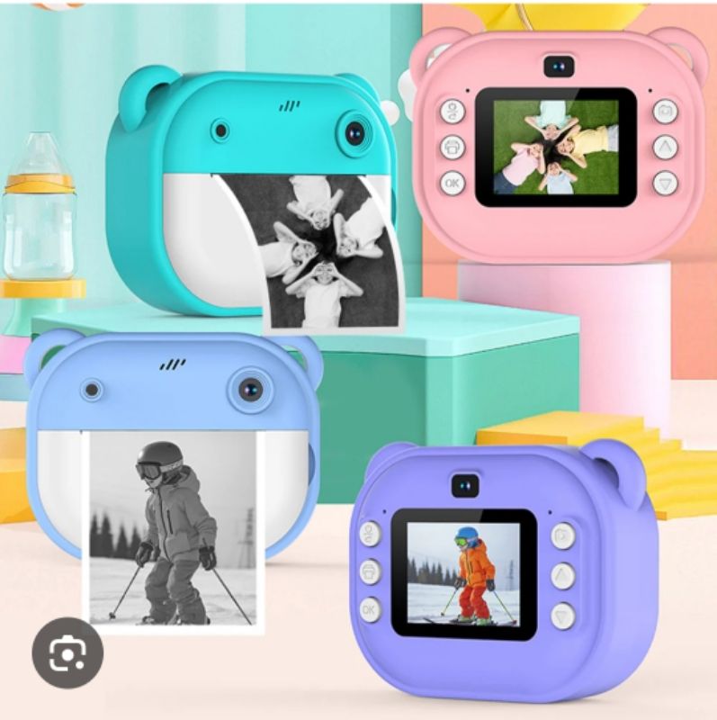 Kids camera with print thumbnail 1